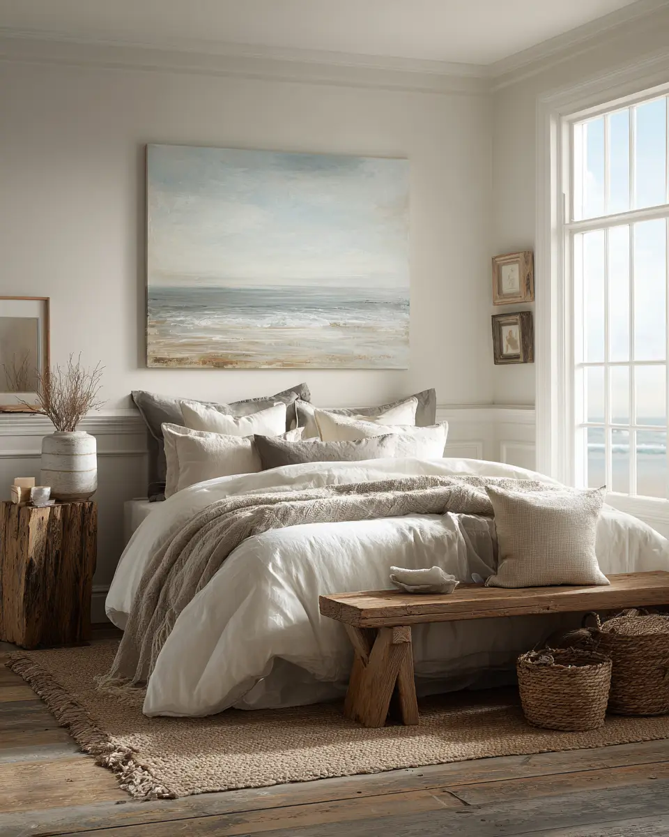 Elegant Coastal Bedroom Decor Ideas