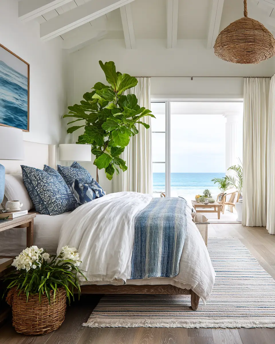 Elegant Coastal Bedroom Decor Ideas