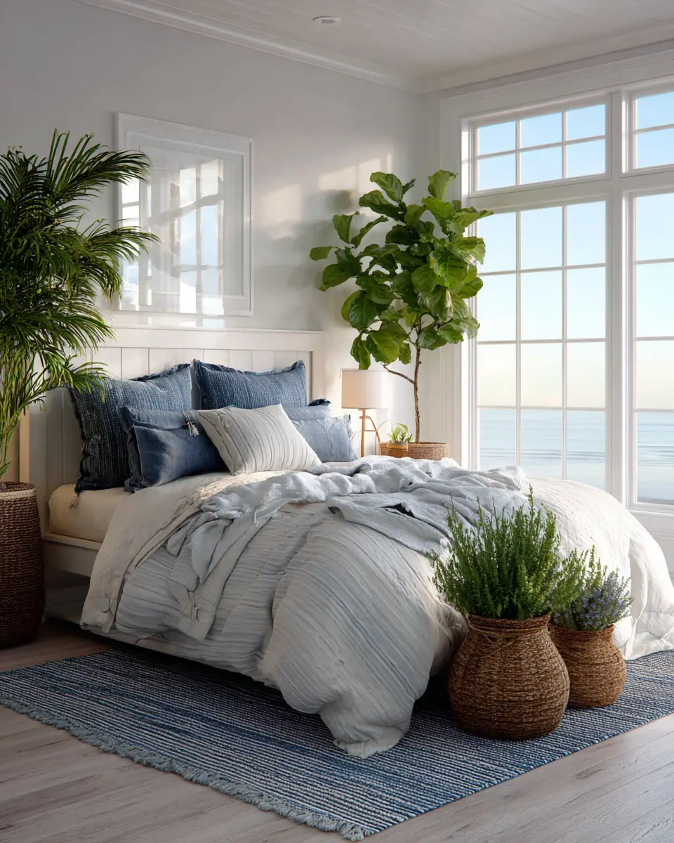 Elegant Coastal Bedroom Decor Ideas