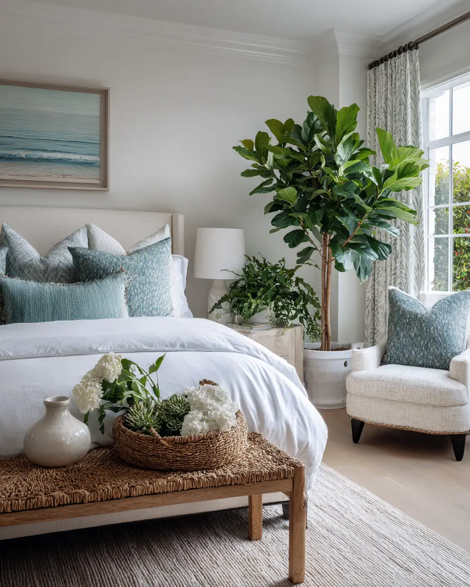 Elegant Coastal Bedroom Decor Ideas