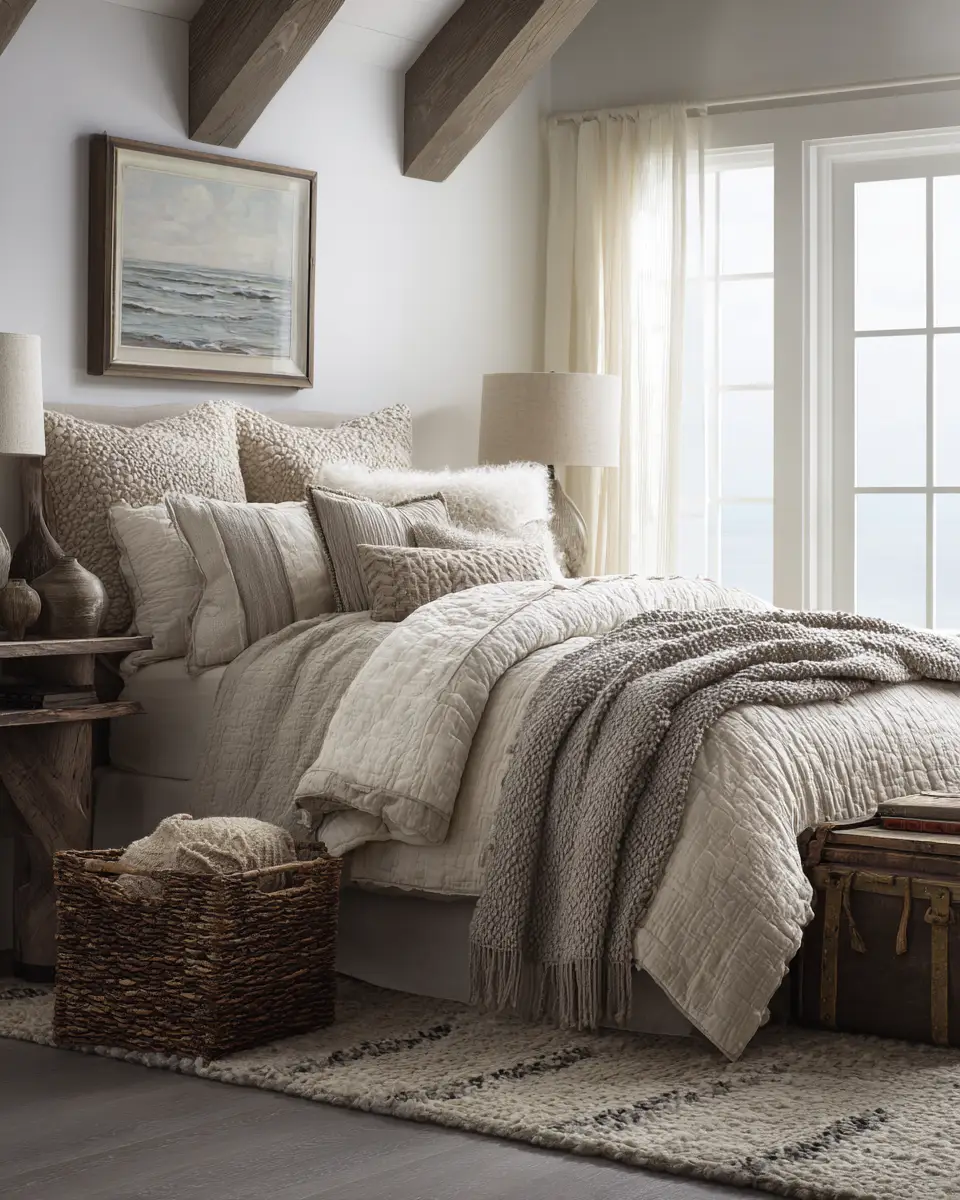 Elegant Coastal Bedroom Decor Ideas