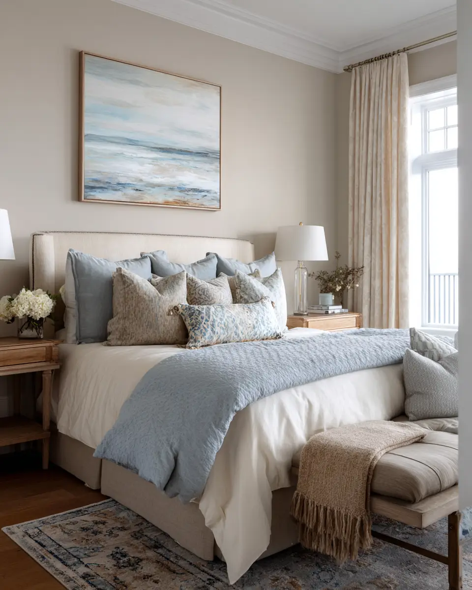 Elegant Coastal Bedroom Decor Ideas