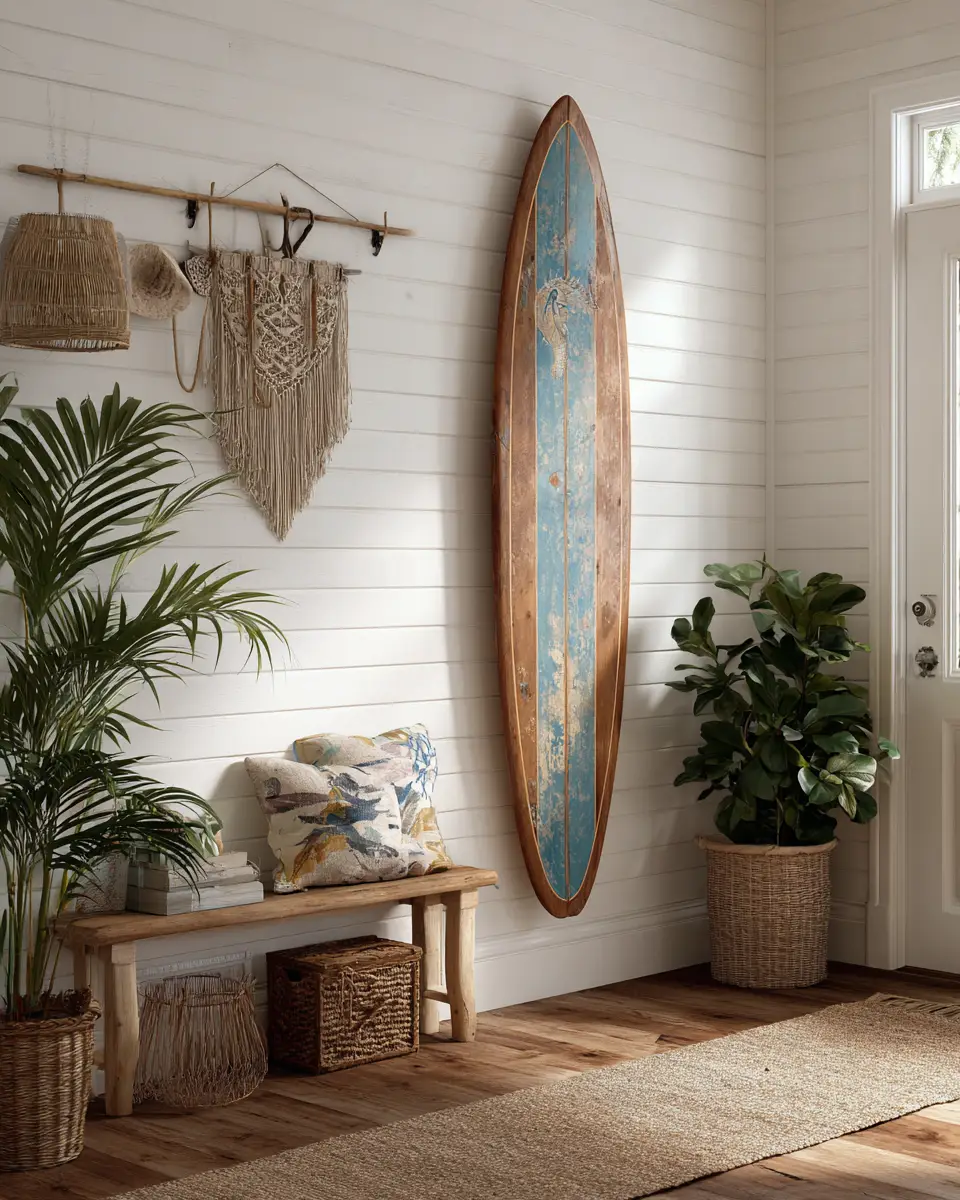 Elegant Coastal Garage Decor Ideas