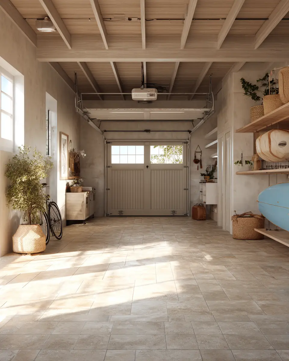 Elegant Coastal Garage Decor Ideas