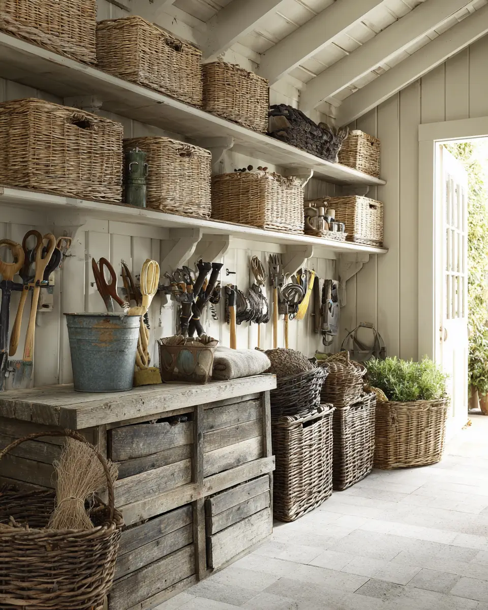 Elegant Coastal Garage Decor Ideas