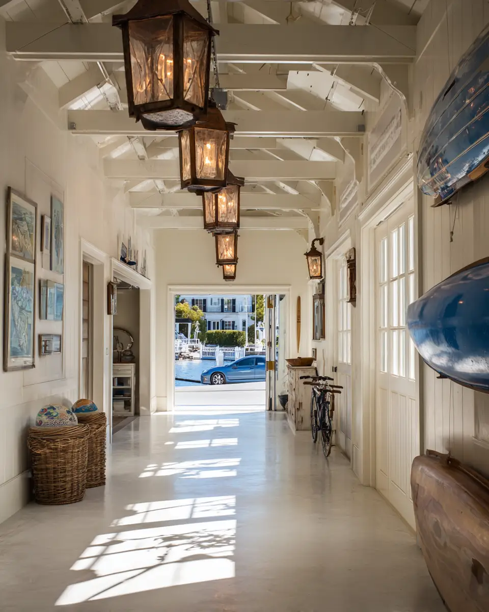 Elegant Coastal Garage Decor Ideas