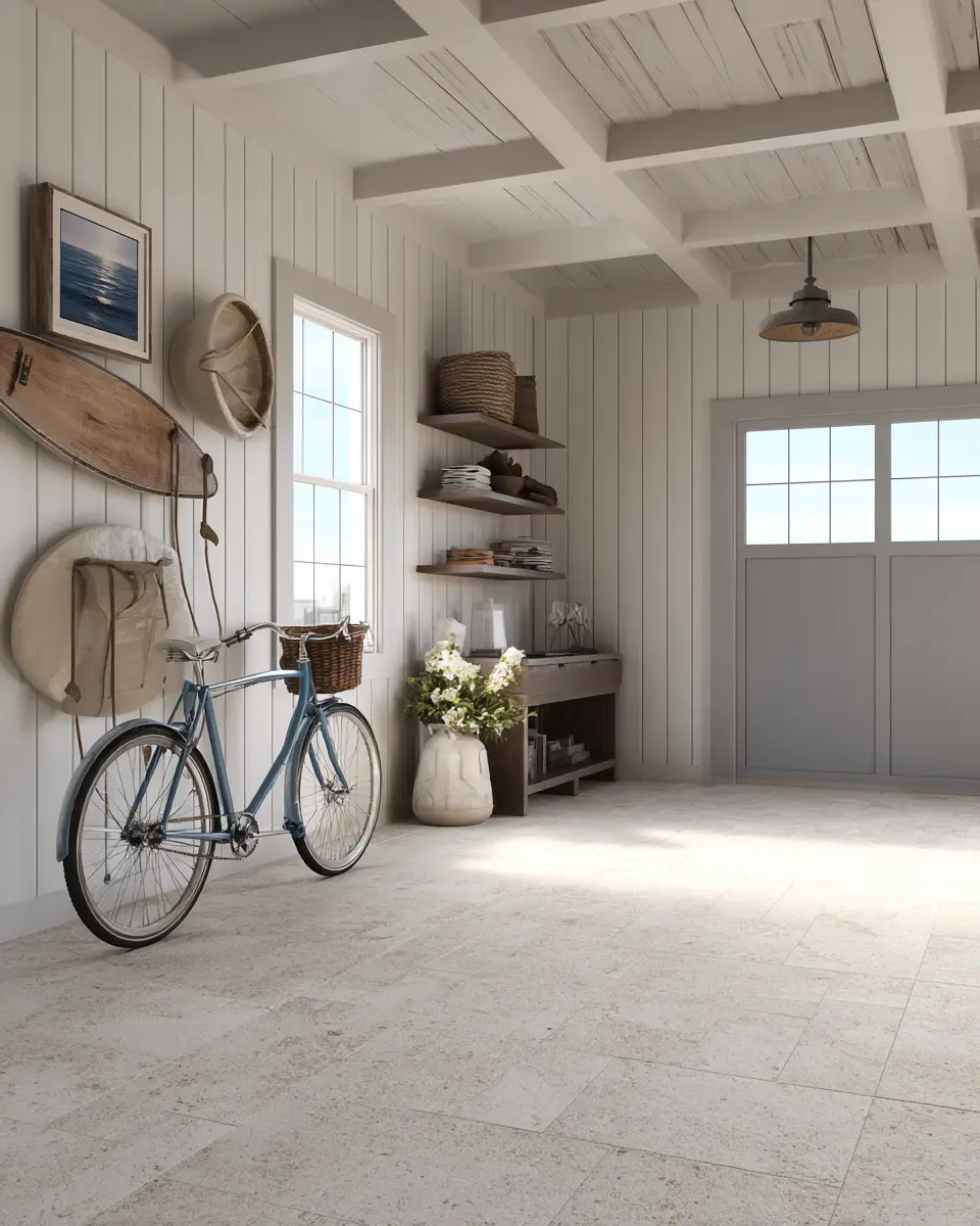 Elegant Coastal Garage Decor Ideas