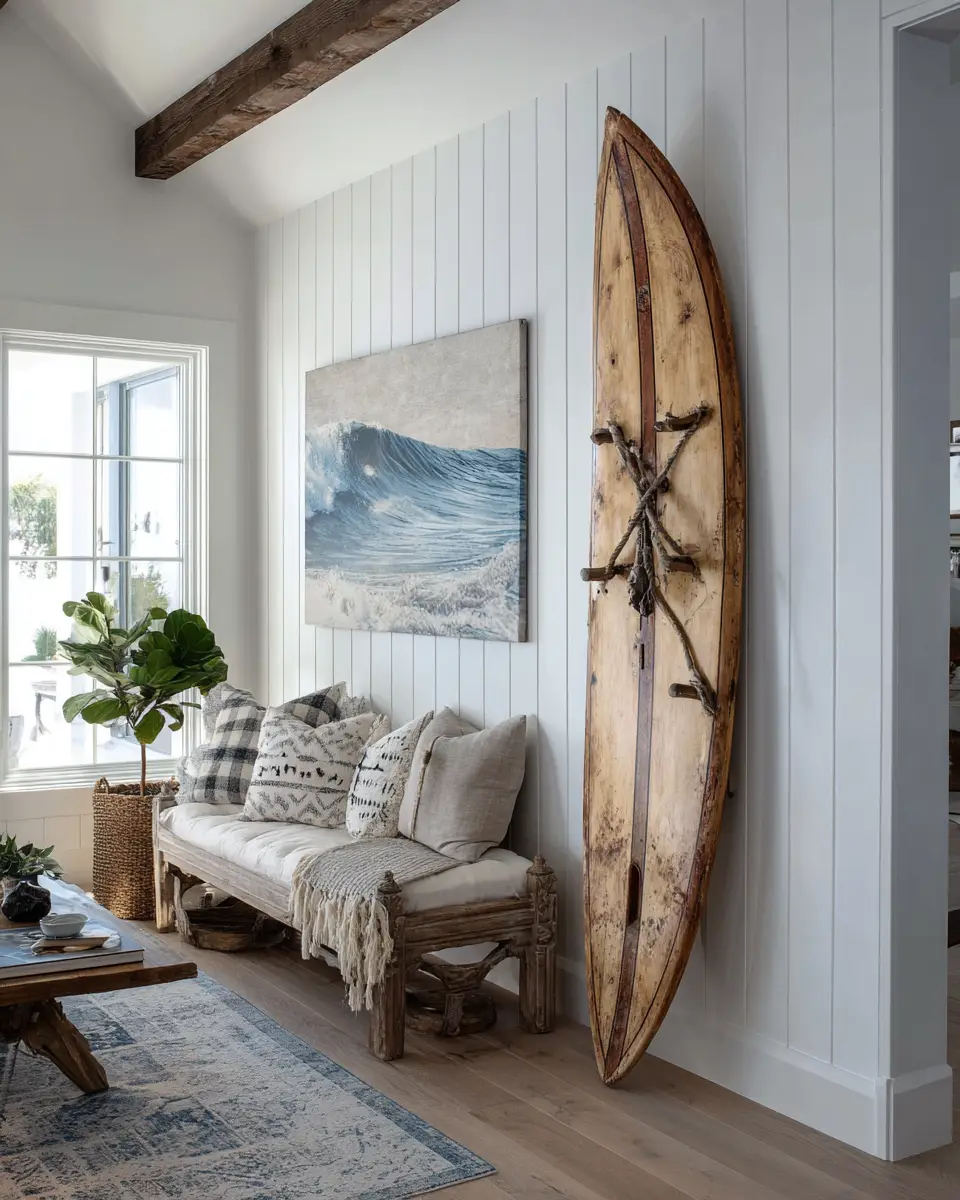 Elegant Coastal Garage Decor Ideas