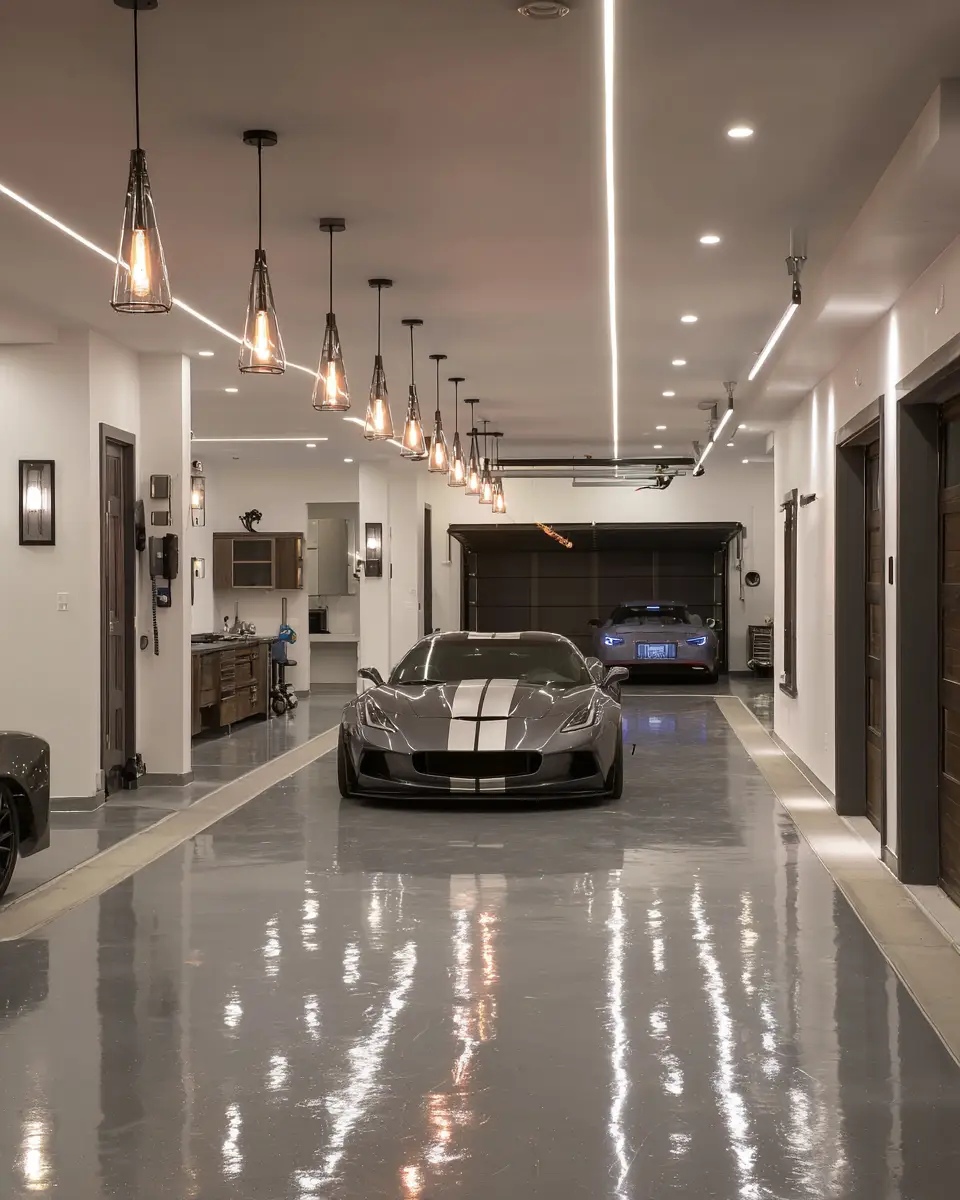 Elegant Contemporary Garage Decor Ideas - Featured