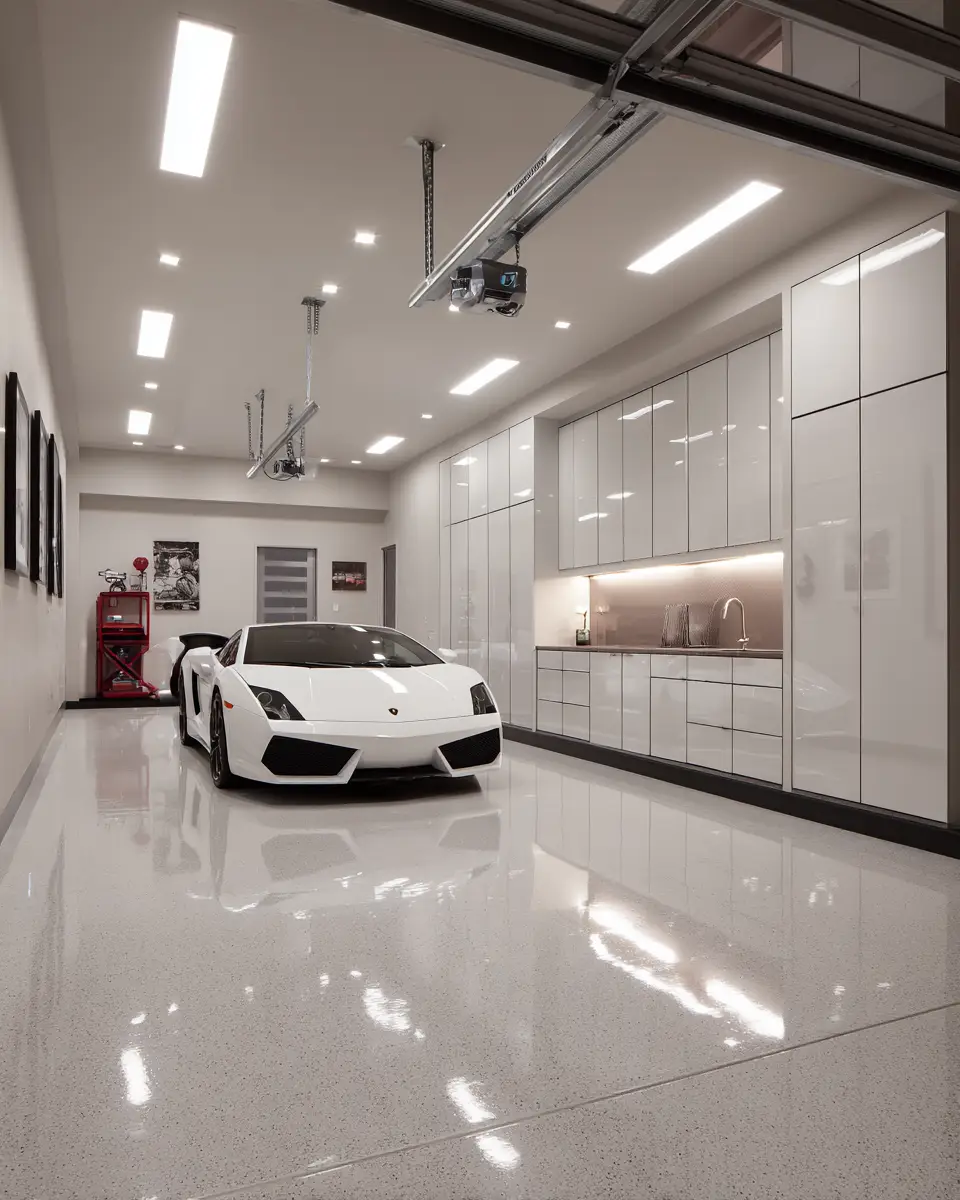 Elegant Contemporary Garage Decor Ideas