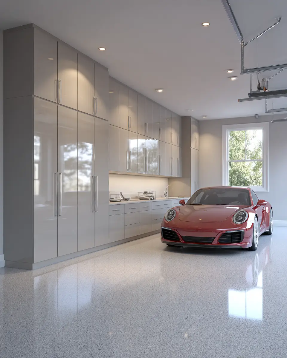 Elegant Contemporary Garage Decor Ideas