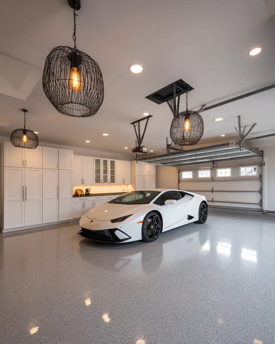 Elegant Contemporary Garage Decor Ideas