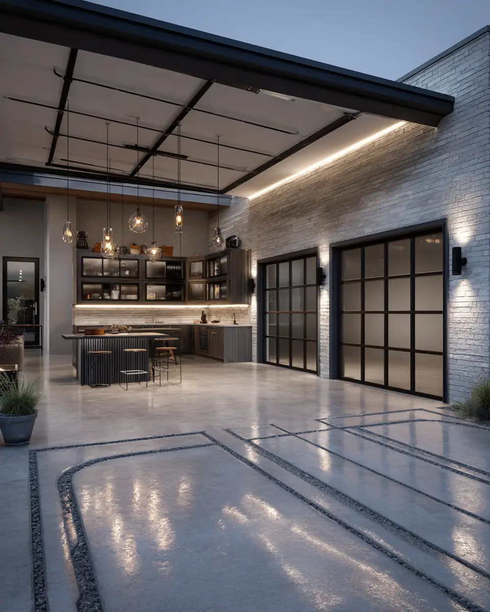 Elegant Contemporary Garage Decor Ideas