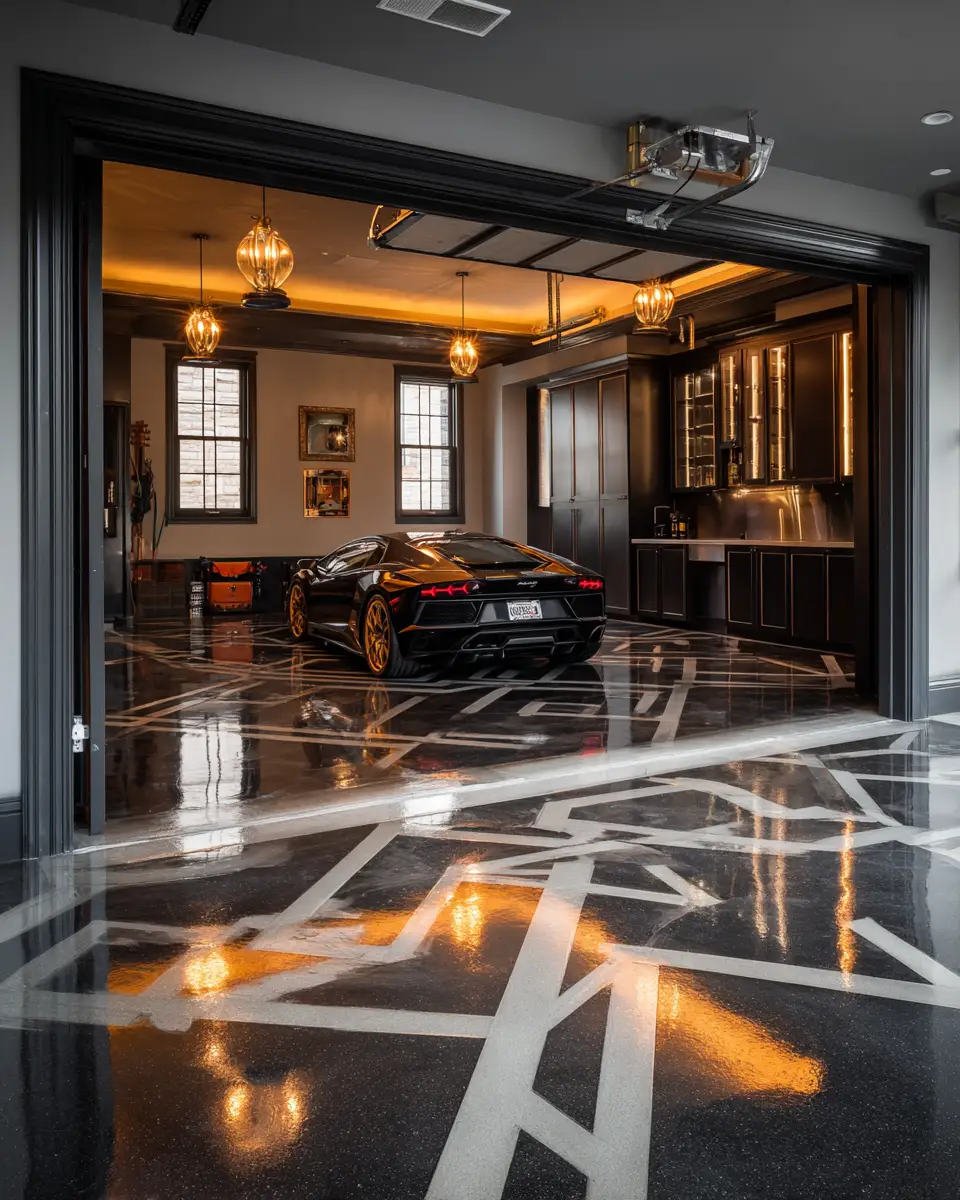 Elegant Contemporary Garage Decor Ideas