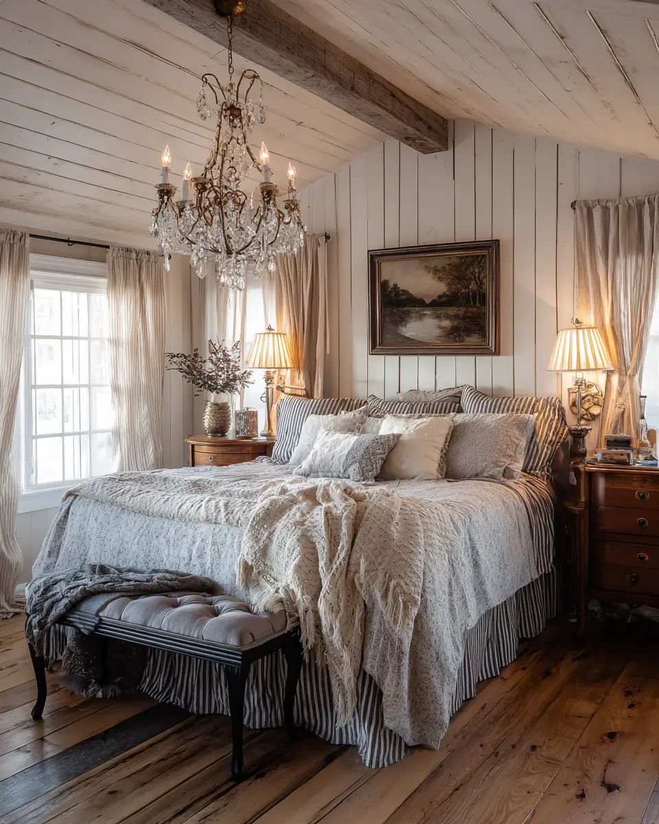 Elegant Cottage Bedroom Decor Ideas