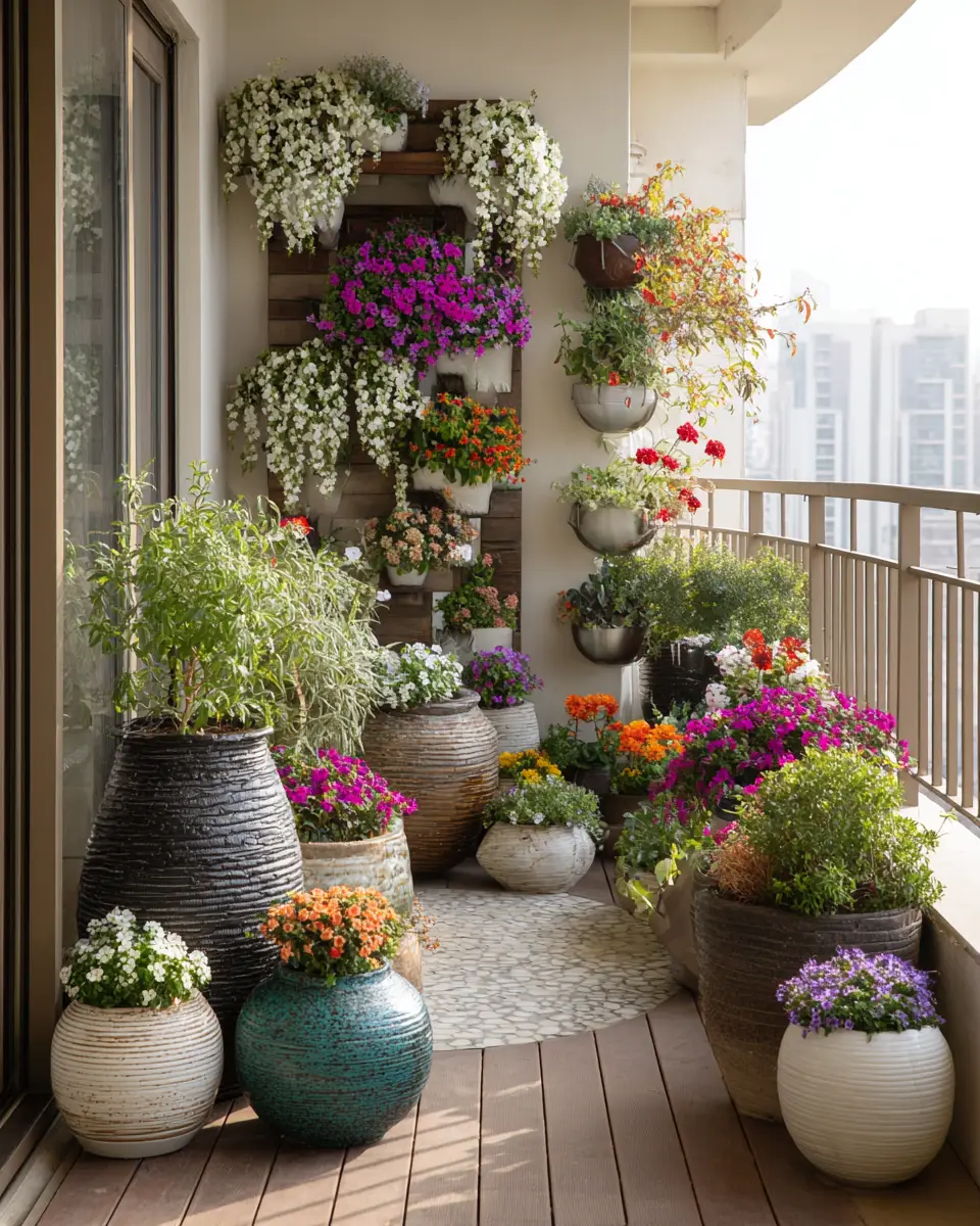 Elegant Eclectic Balcony Decor Ideas