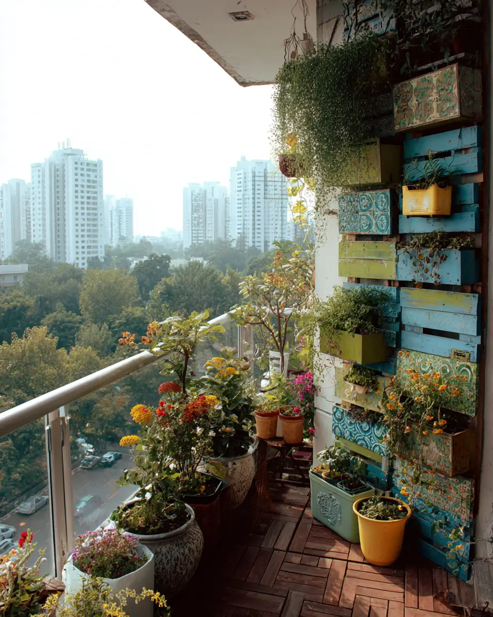 Elegant Eclectic Balcony Decor Ideas