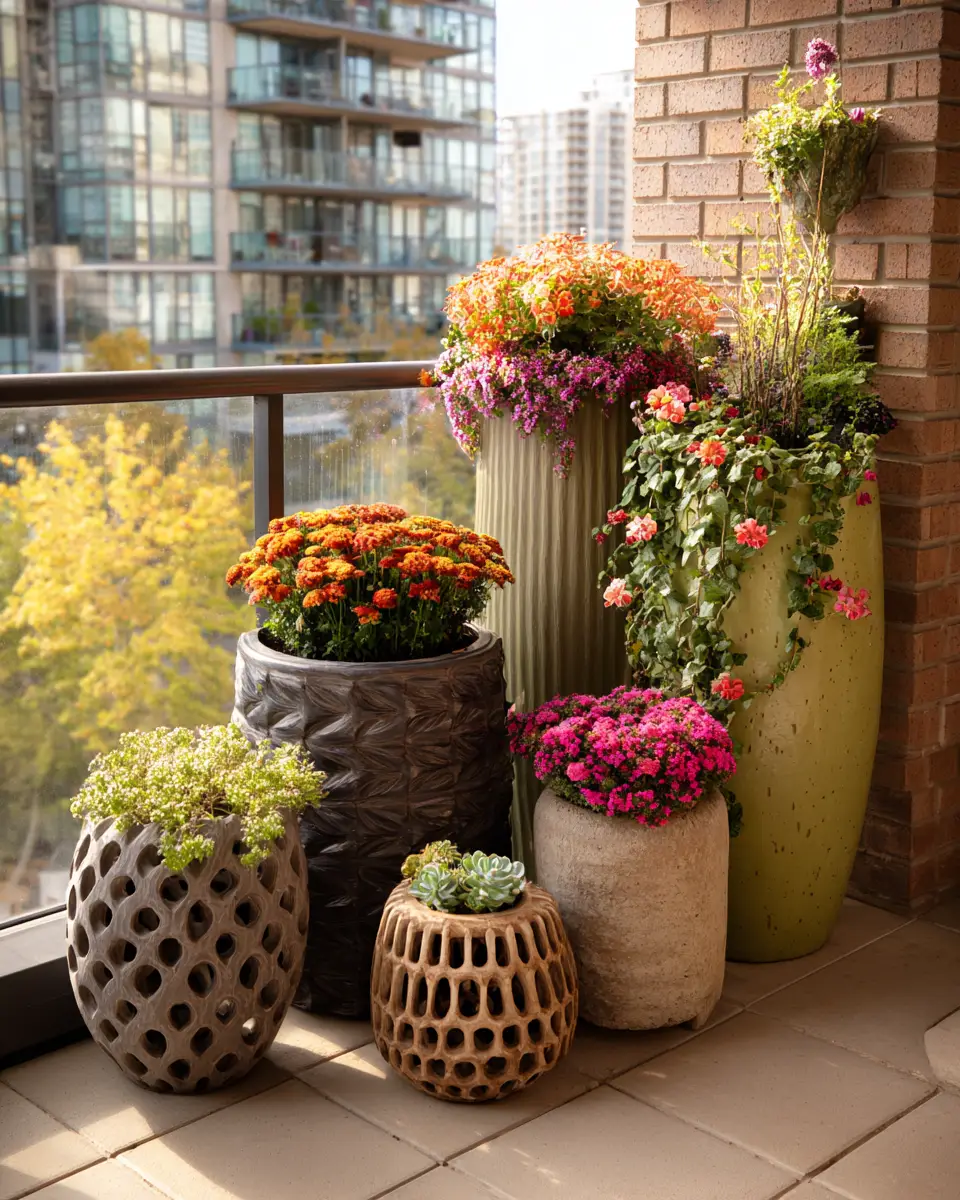 Elegant Eclectic Balcony Decor Ideas