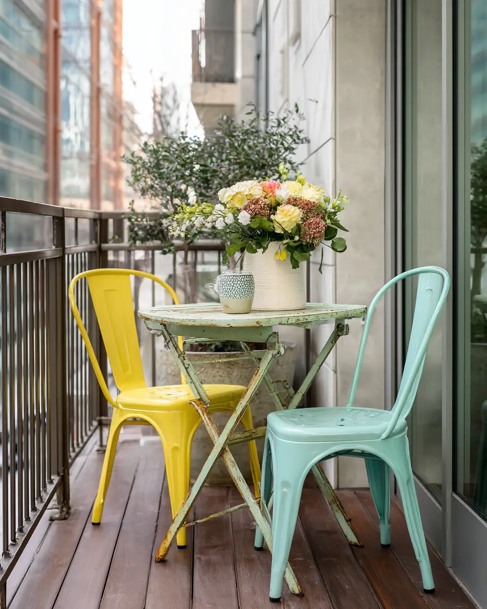 Elegant Eclectic Balcony Decor Ideas