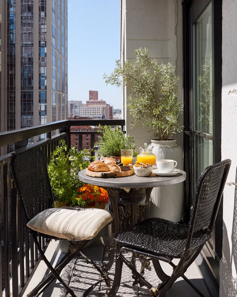 Elegant Eclectic Balcony Decor Ideas