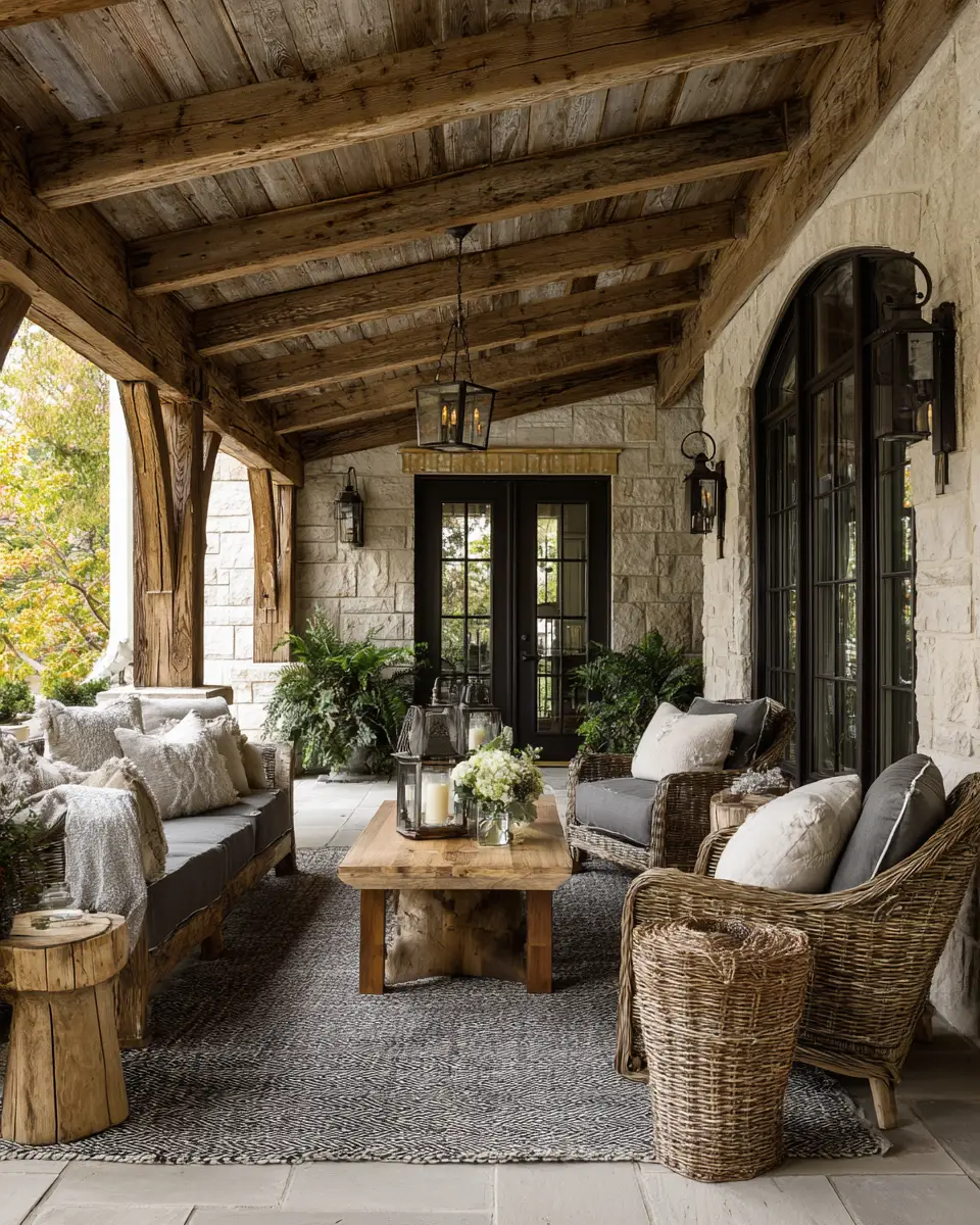 Elegant Eclectic Porch Decor Ideas