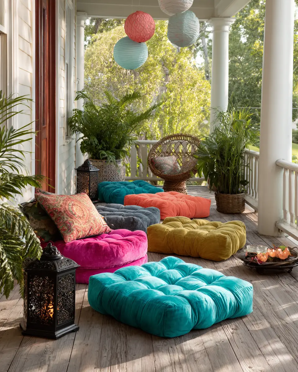 Elegant Eclectic Porch Decor Ideas