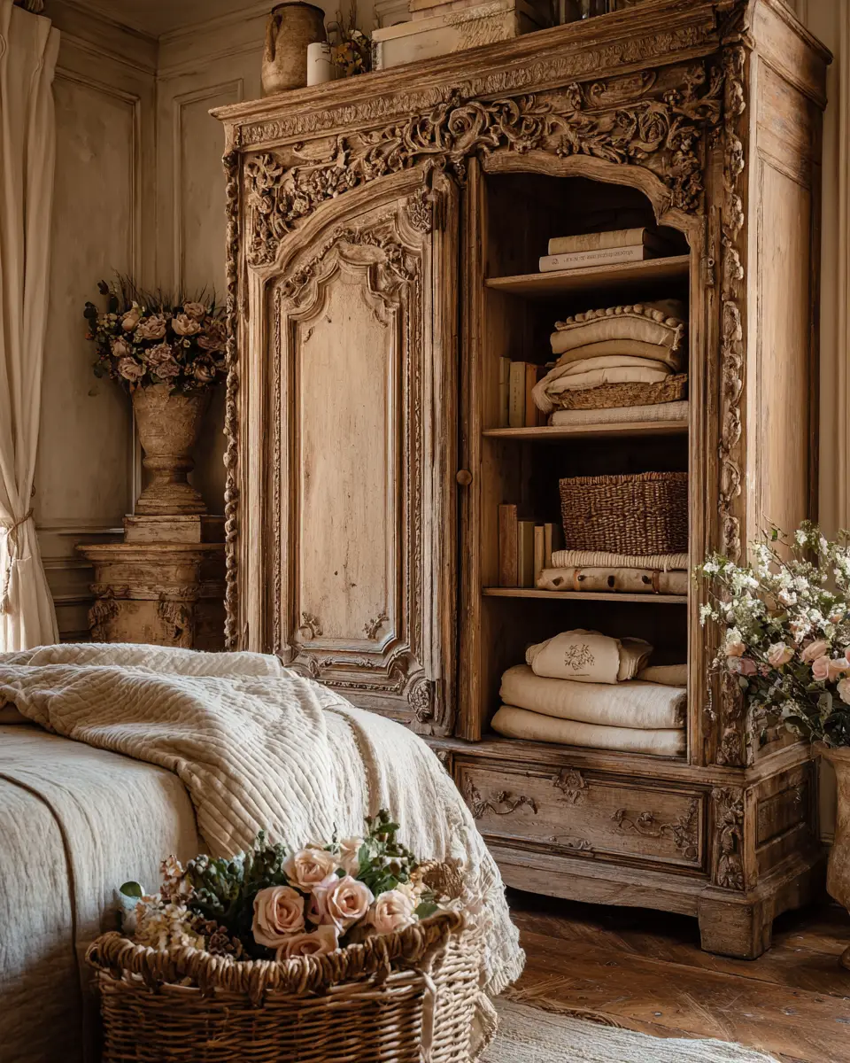 Elegant French Country Bedroom Decor Ideas