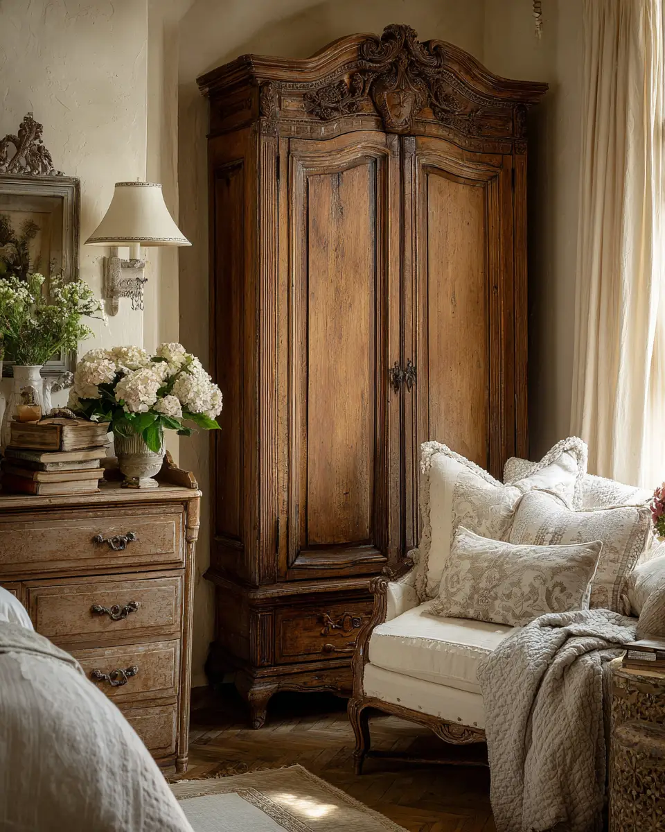 Elegant French Country Bedroom Decor Ideas