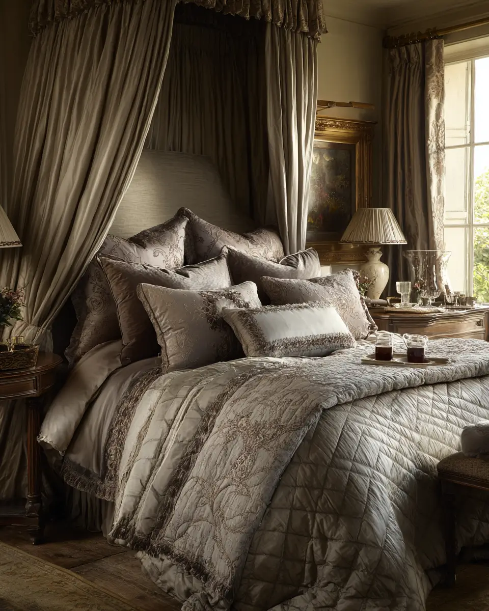 Elegant French Country Bedroom Decor Ideas