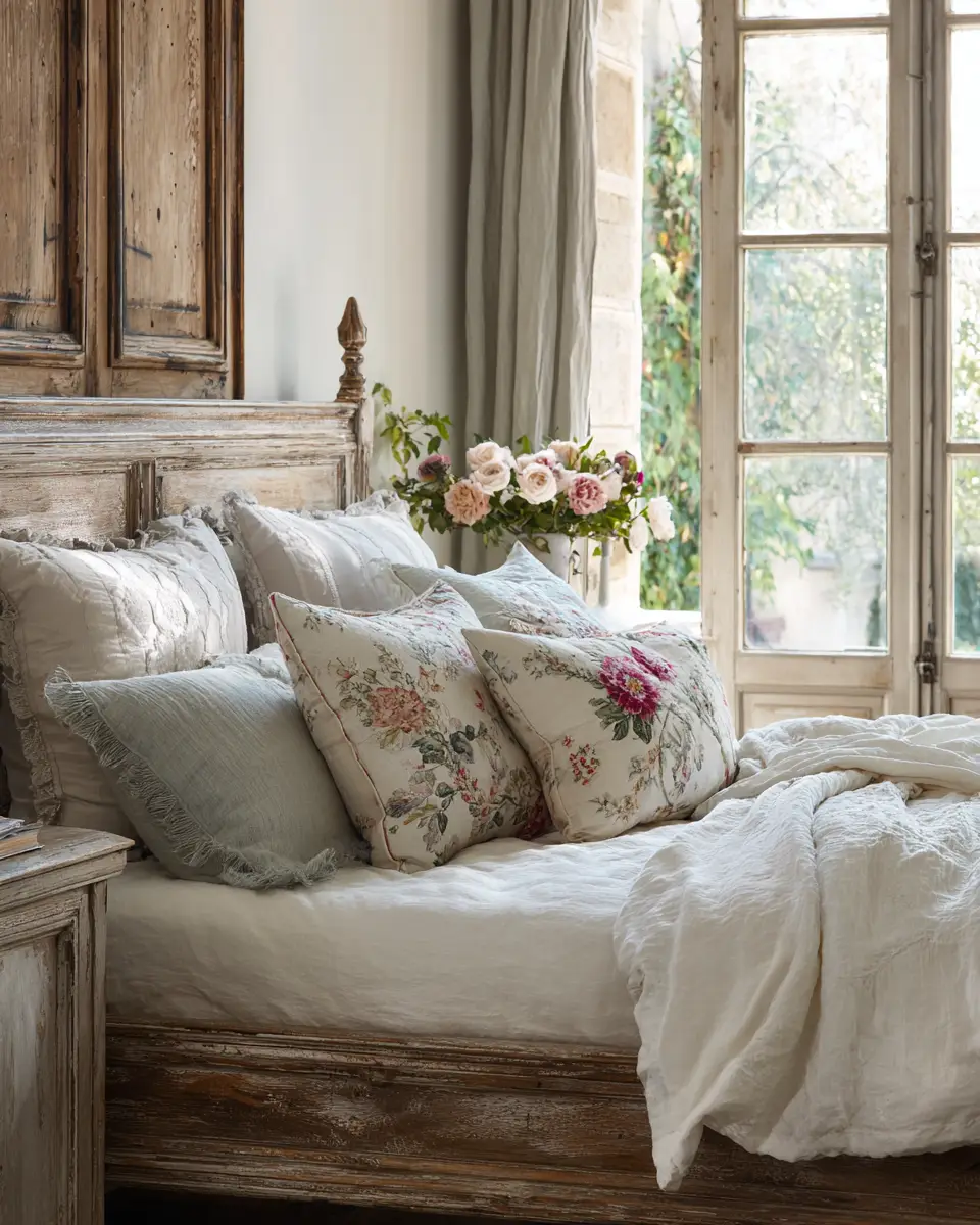 Elegant French Country Bedroom Decor Ideas