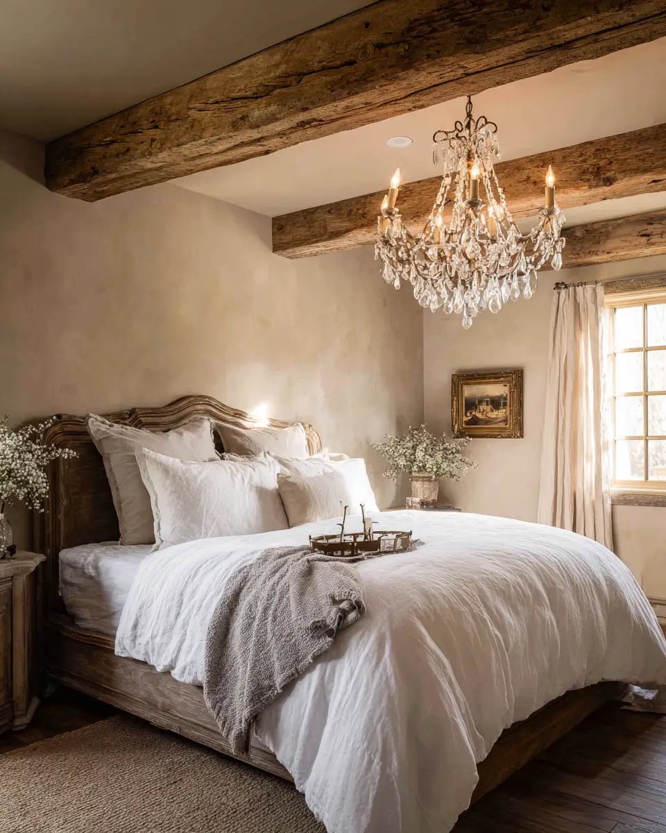Elegant French Country Bedroom Decor Ideas