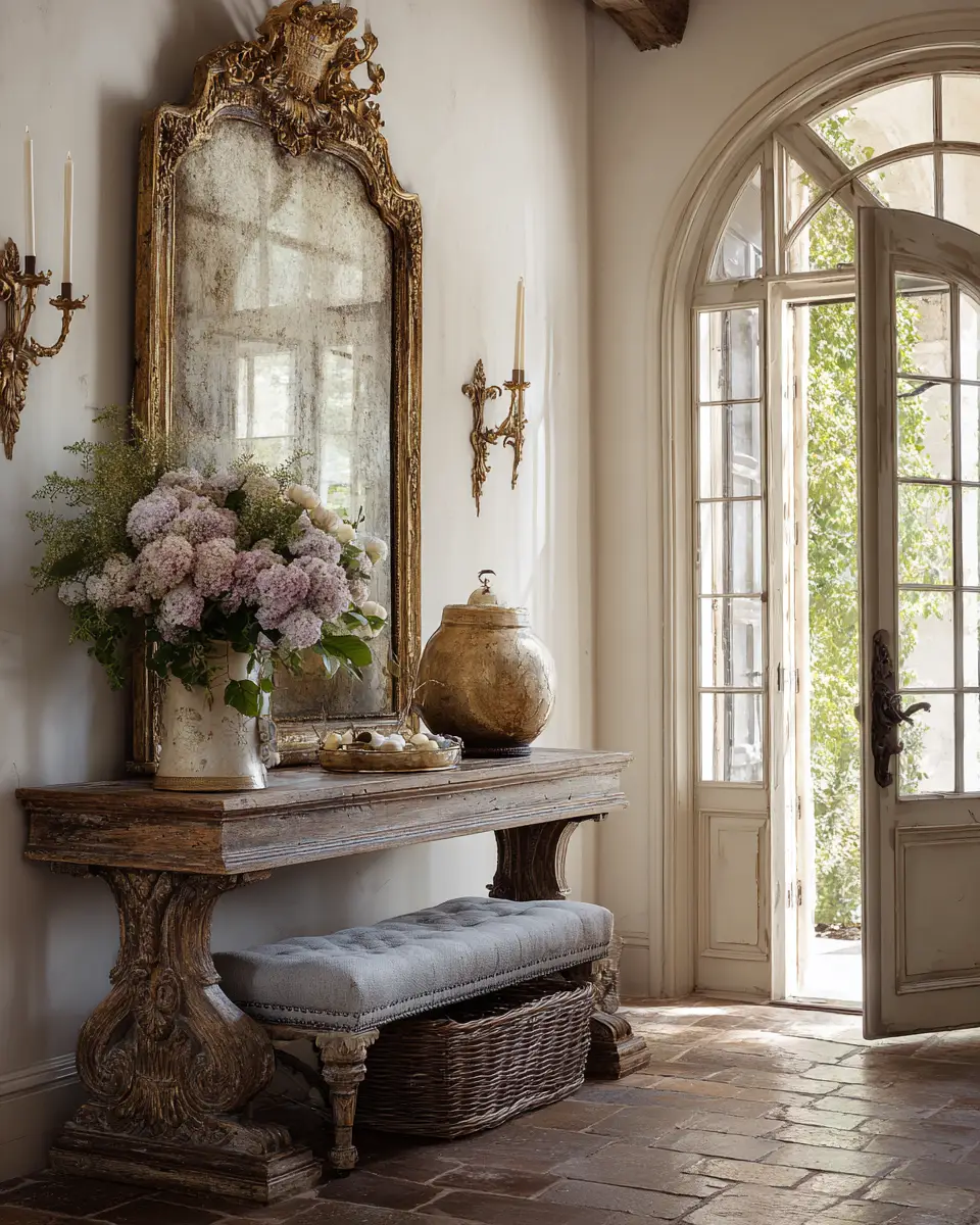 Elegant French Country Entryway Decor Ideas