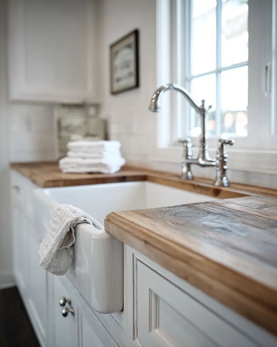 Elegant French Country Laundry Room Decor Ideas