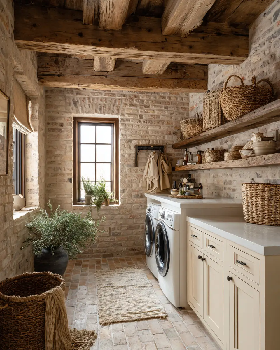 Elegant French Country Laundry Room Decor Ideas