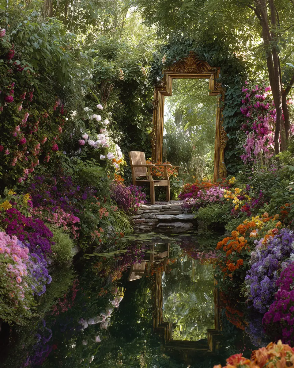 Elegant Glam Garden Decor Ideas