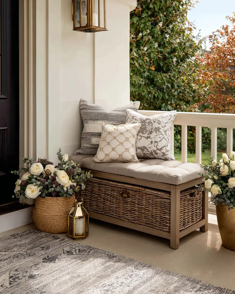 Elegant Glam Porch Decor Ideas