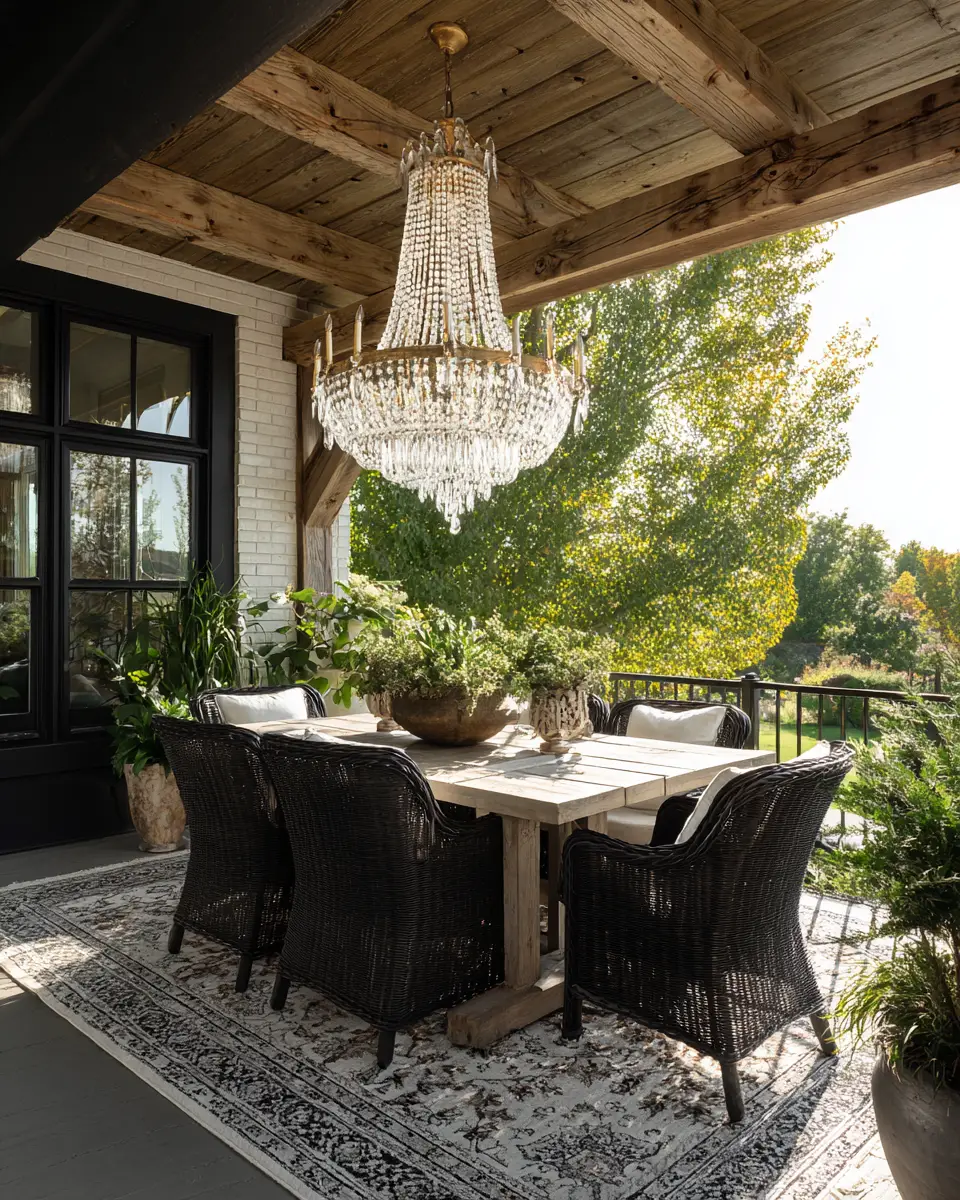 Elegant Glam Porch Decor Ideas