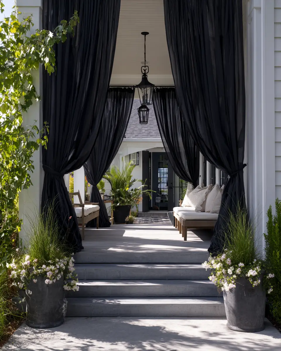 Elegant Glam Porch Decor Ideas