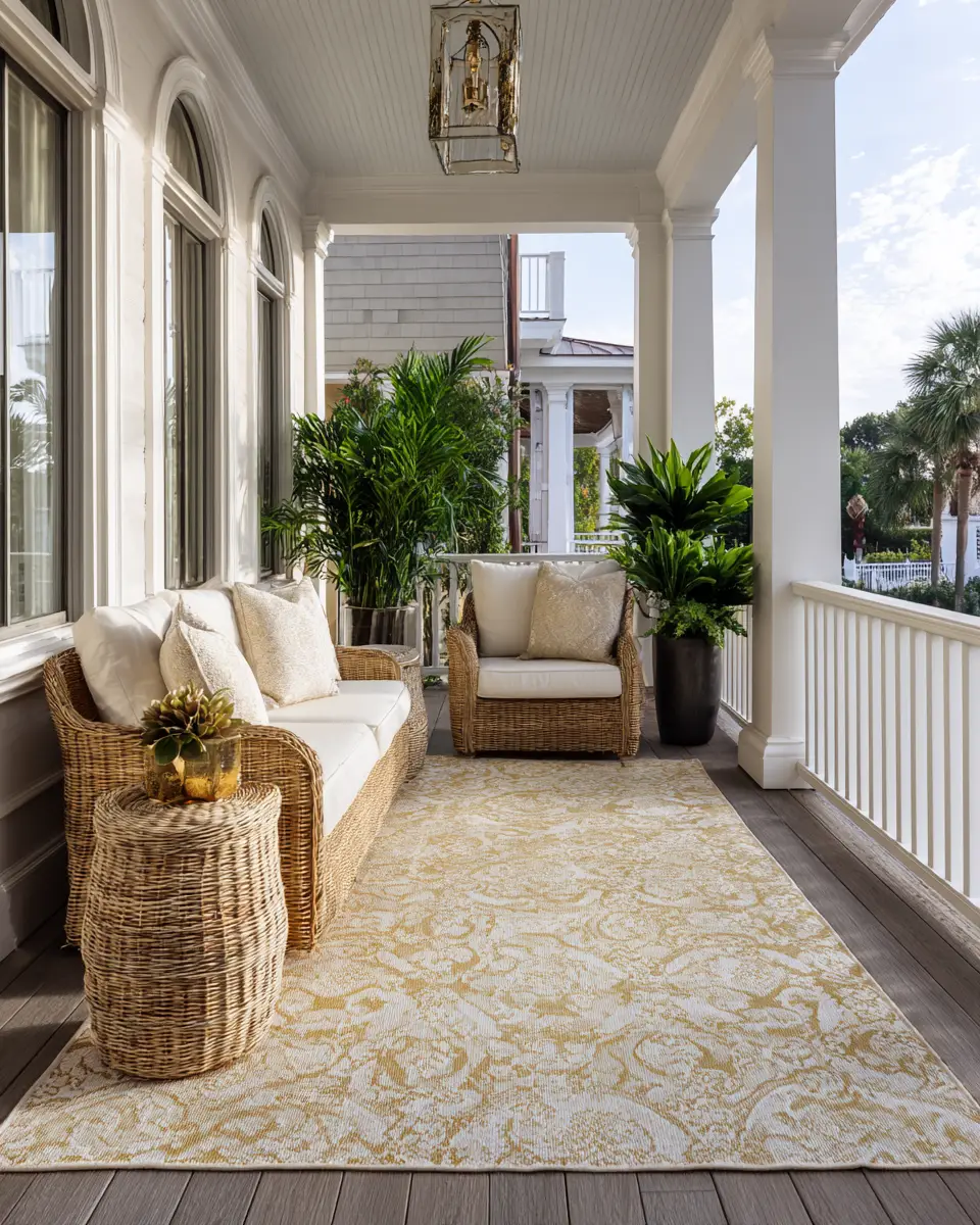 Elegant Glam Porch Decor Ideas