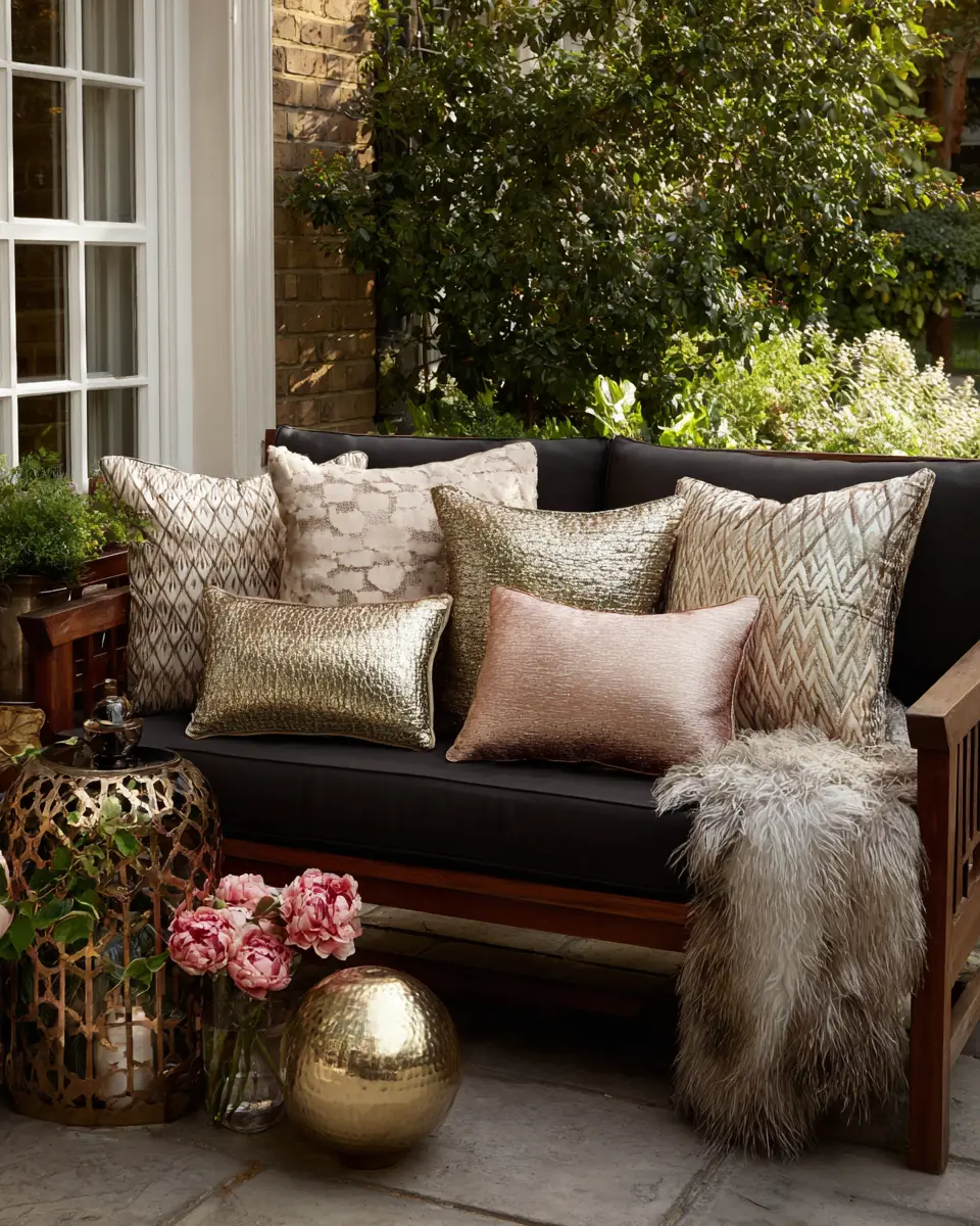 Elegant Glam Porch Decor Ideas