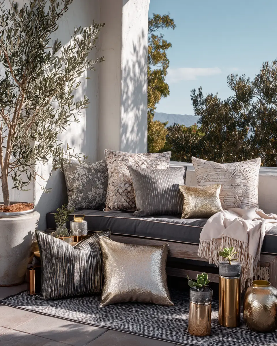 Elegant Glam Porch Decor Ideas