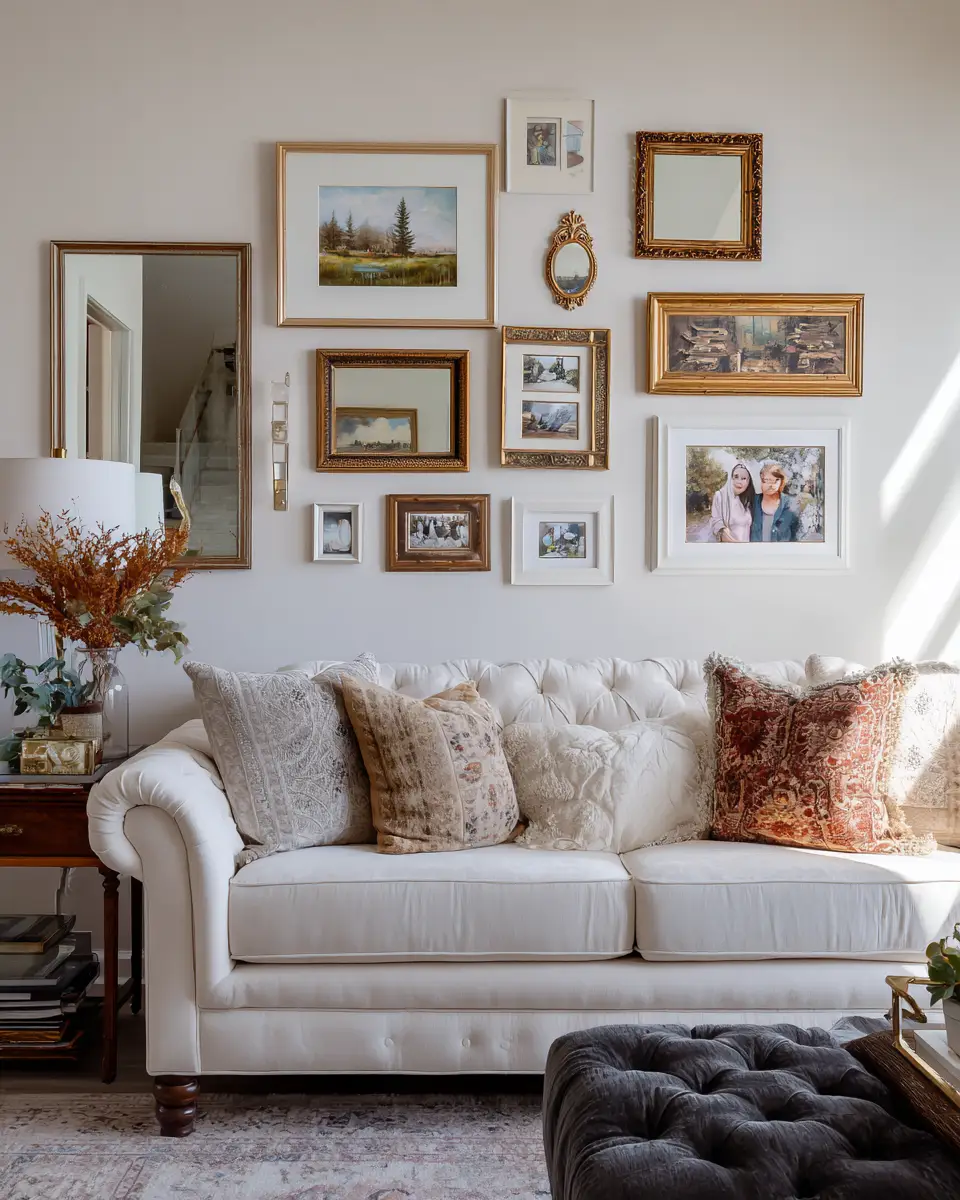 Elegant Grandmillennial Living Room Decor Ideas - Featured