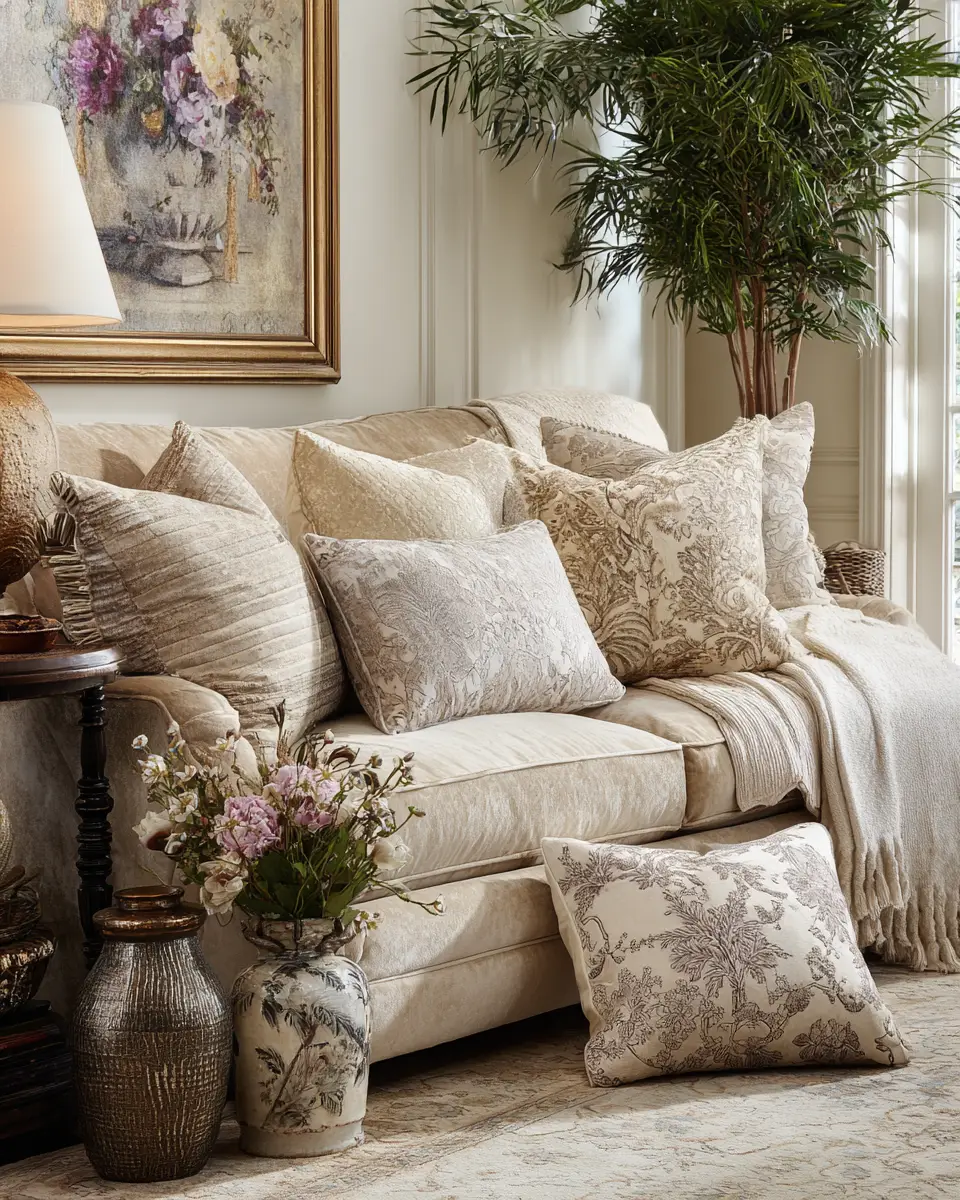 Elegant Grandmillennial Living Room Decor Ideas