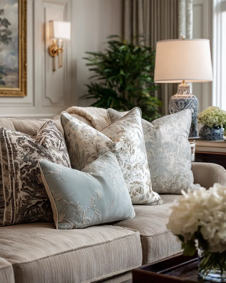 Elegant Grandmillennial Living Room Decor Ideas