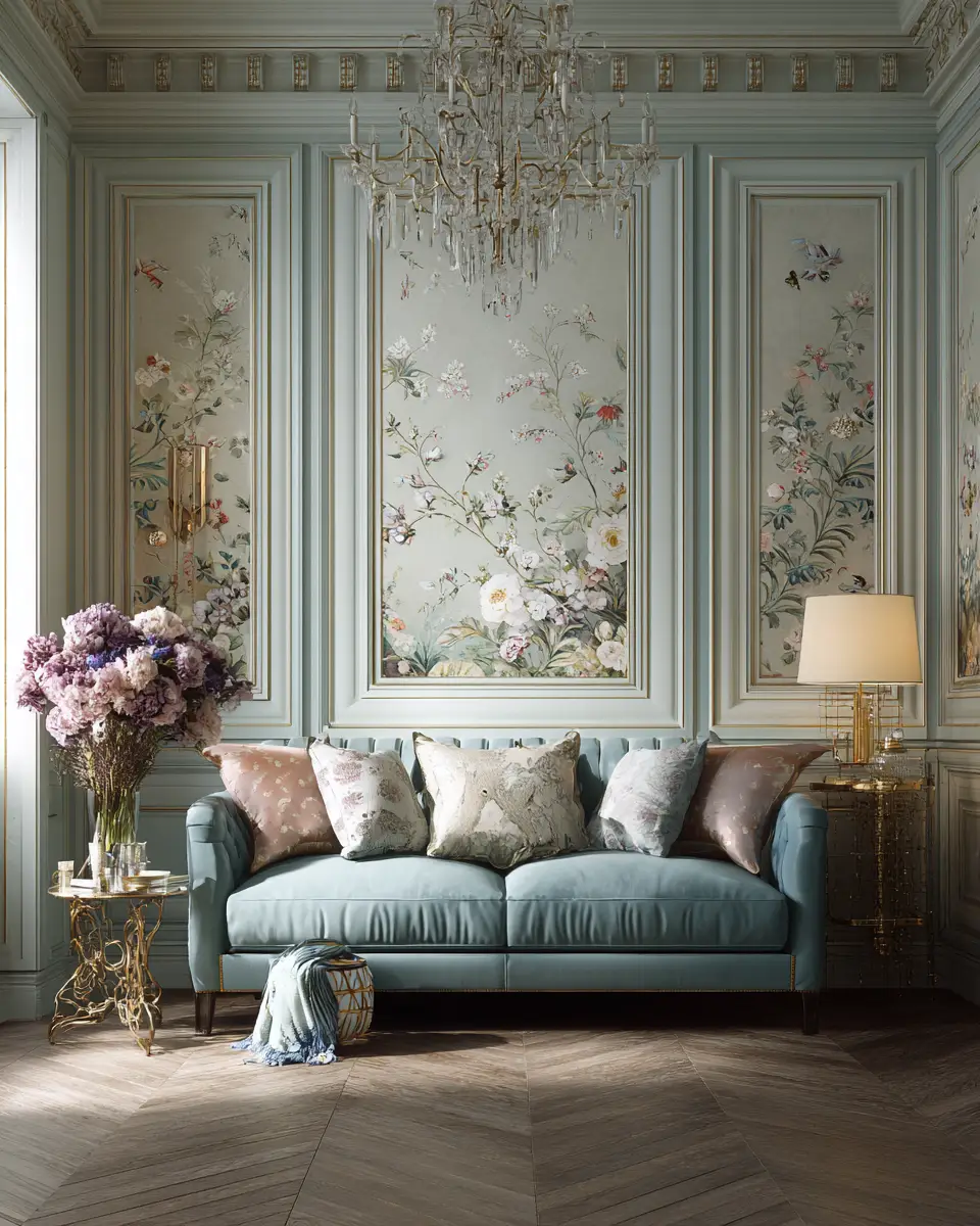 Elegant Grandmillennial Living Room Decor Ideas