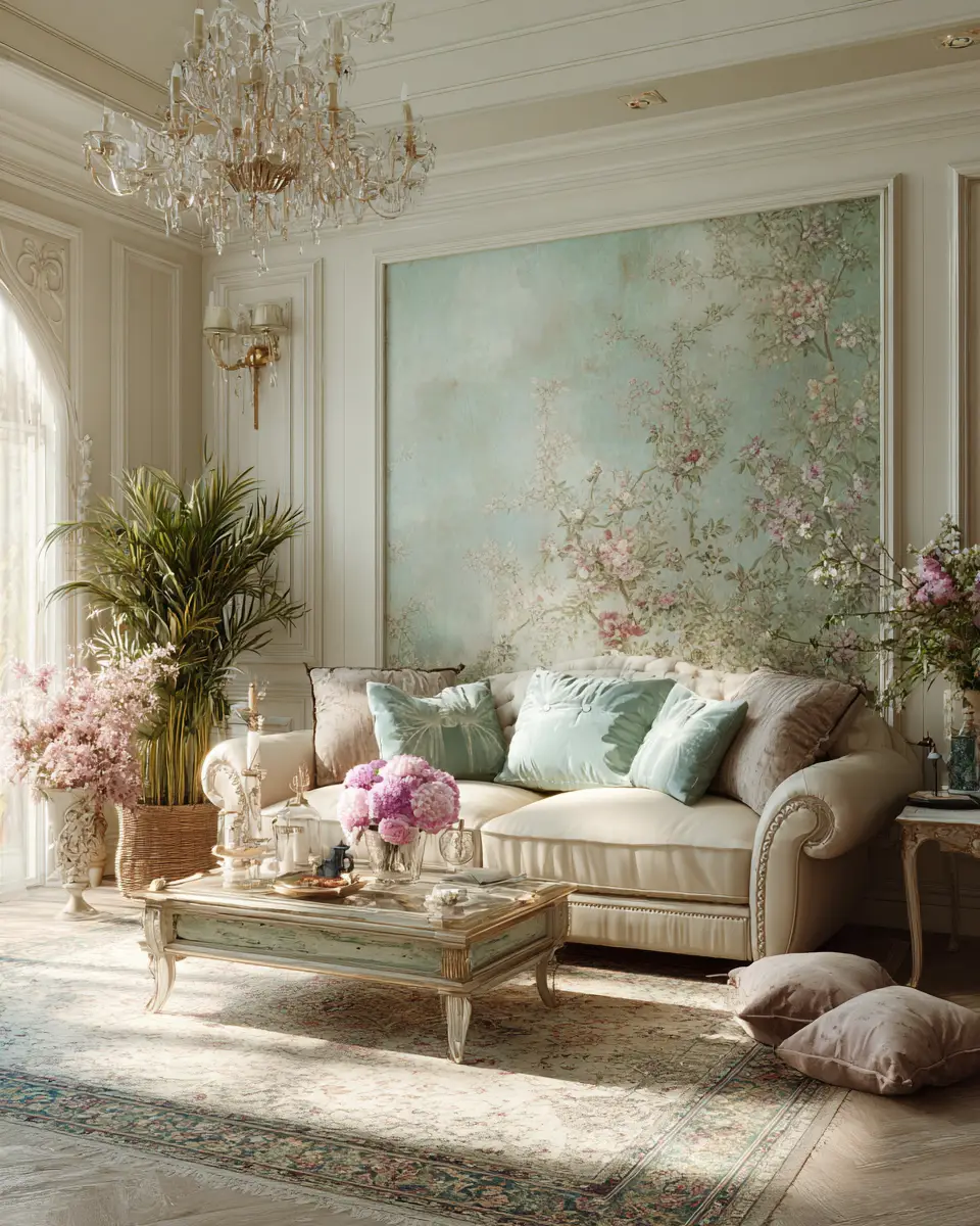 Elegant Grandmillennial Living Room Decor Ideas