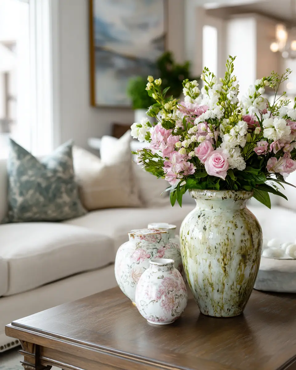 Elegant Grandmillennial Living Room Decor Ideas