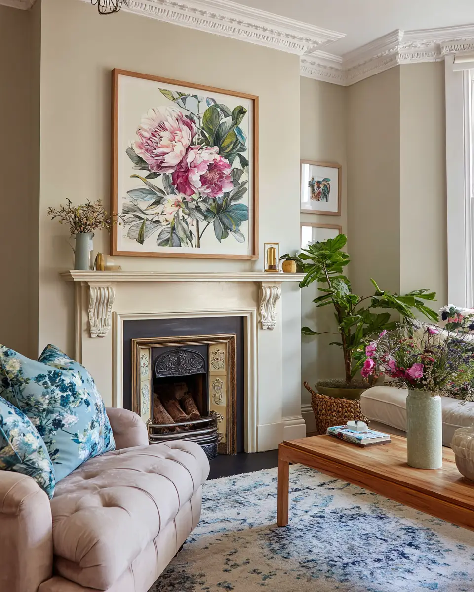 Elegant Grandmillennial Living Room Decor Ideas