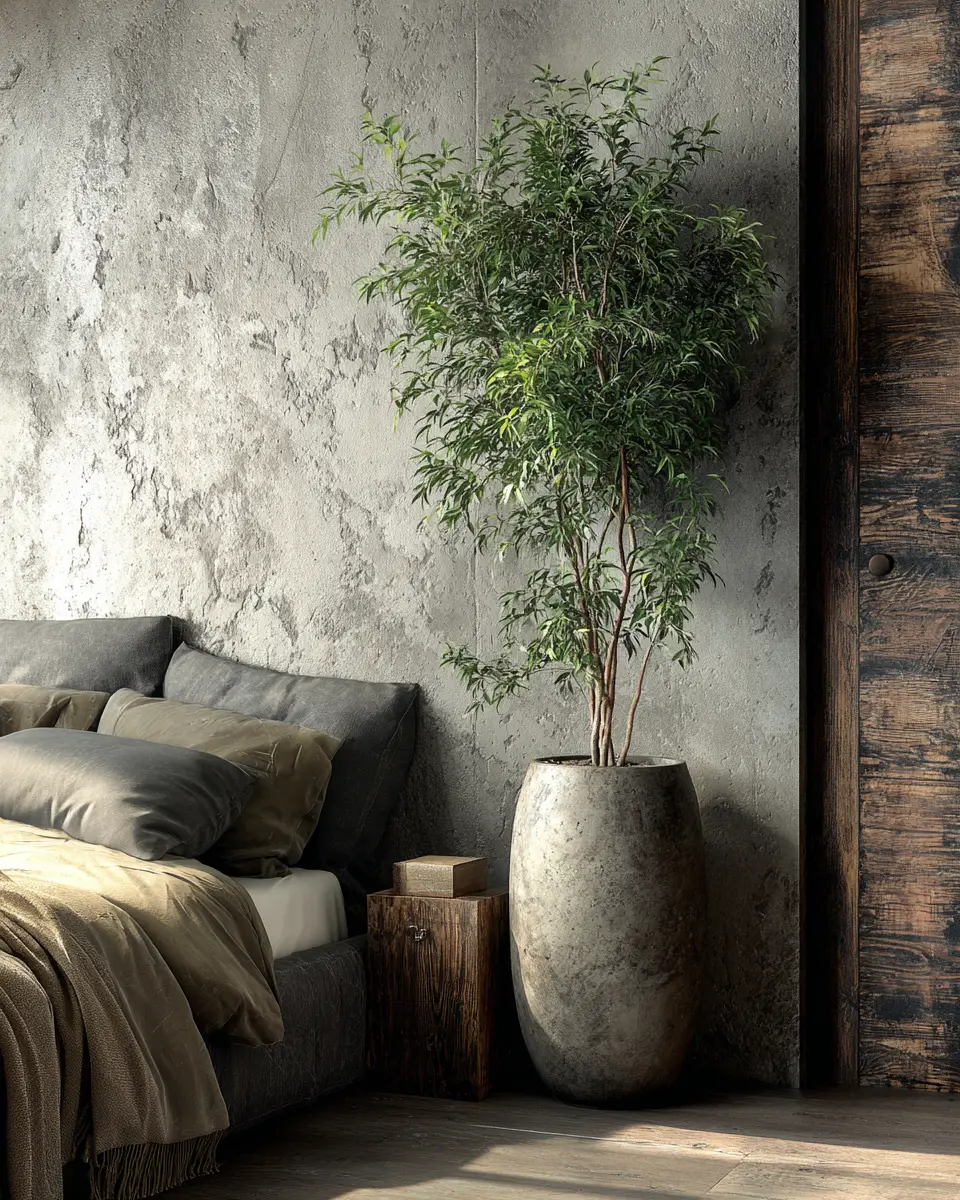 Elegant Industrial Bedroom Decor Ideas