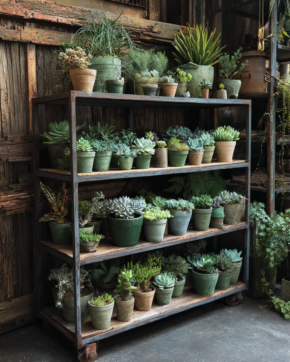 Elegant Industrial Garage Decor Ideas